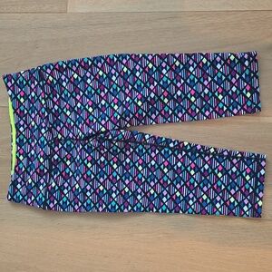 VSX SPORT Colorful Geometric Pattern Leggings